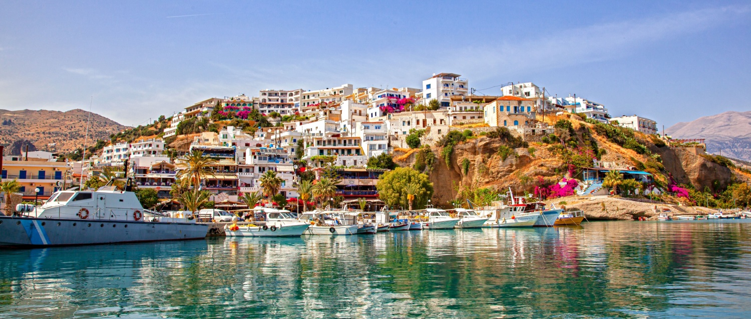 The old town of Ierapetra, Crete, Greece.