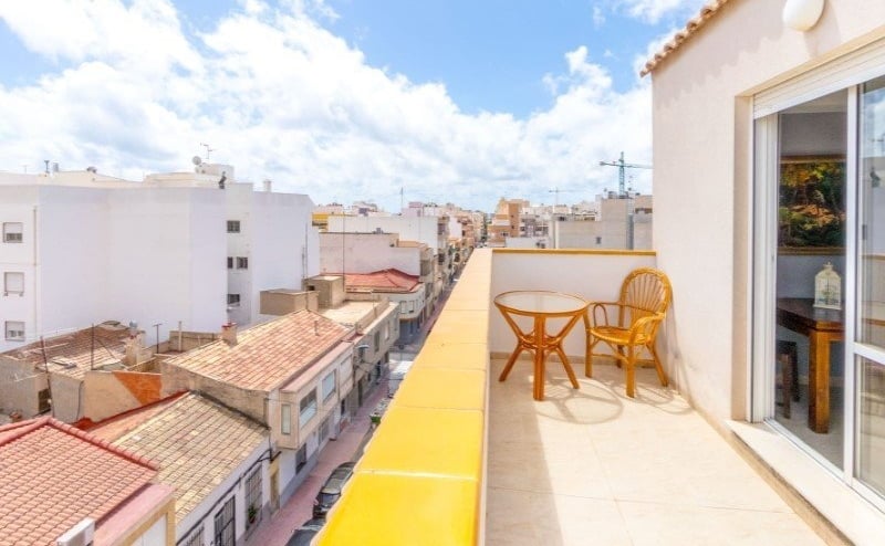 terrace in a Spanish home. 