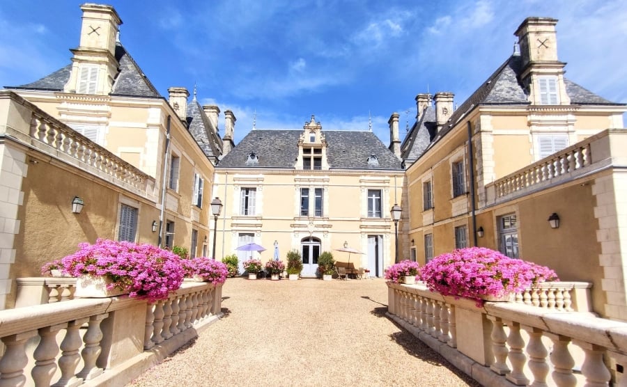 An apartment within a private chateau