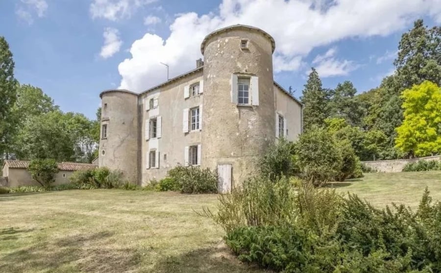 A chateau set within a private park