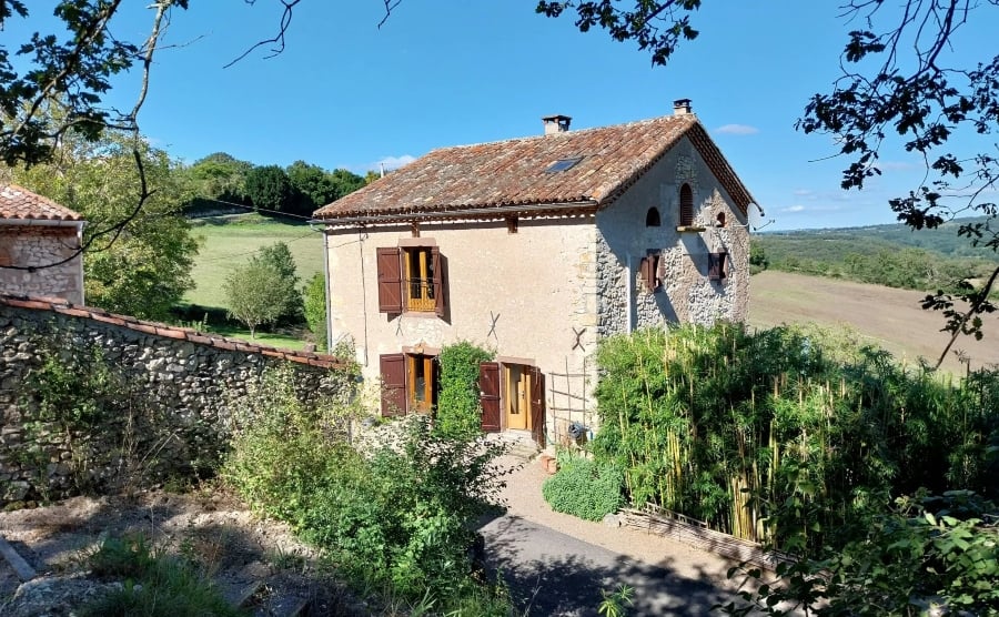 Country home with incredible views