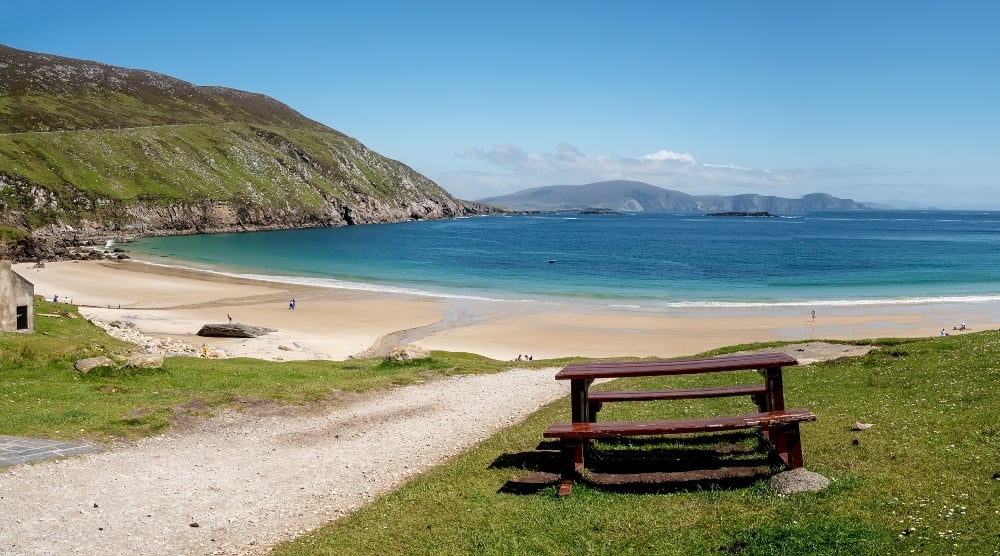 Keem Bay on Achill Island in Ireland