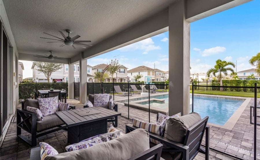 Kissimmee home pool view