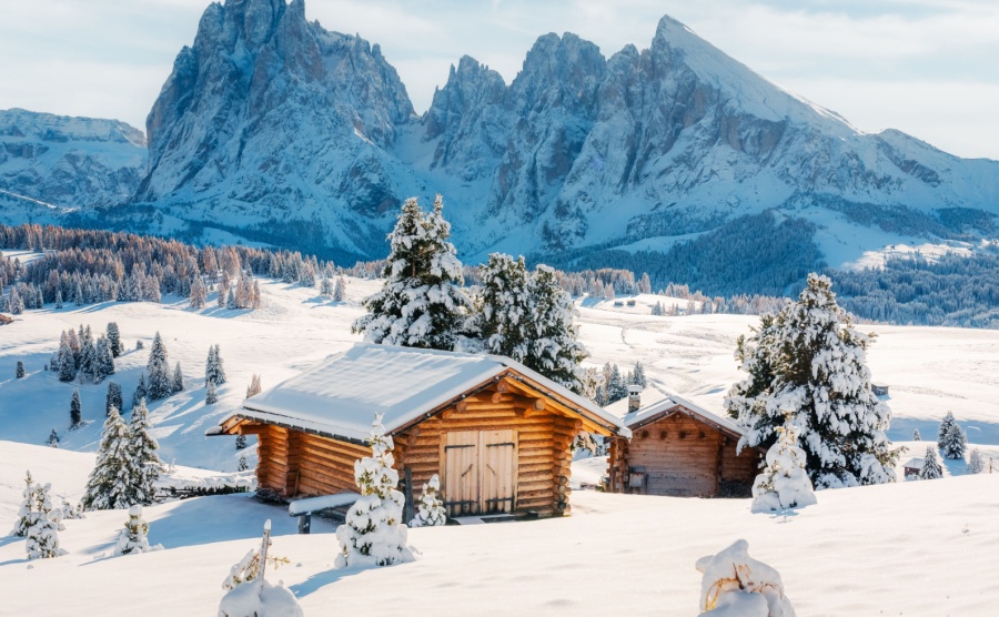 A quiet retreat in the Dolomites