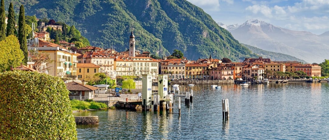 Lake Como in the wintertime