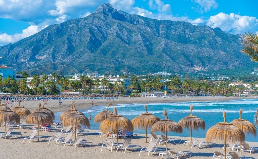 Puerto Banus Beach, Marbella