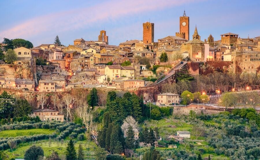 Orvieto old town