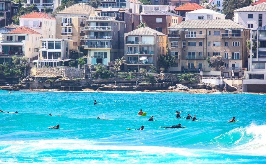 Bondi Beach Surfers