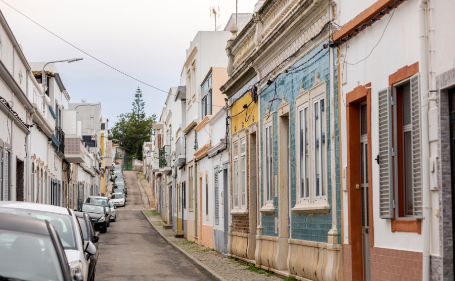 A side street in Fuseta