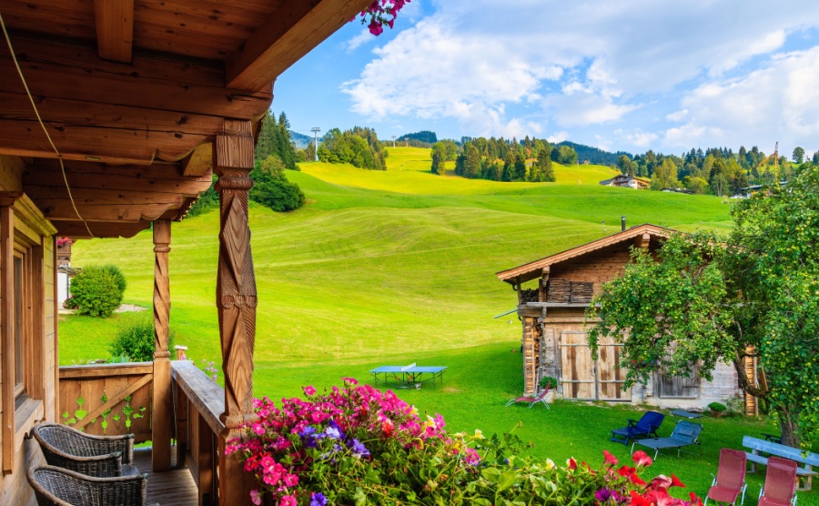 Kitzbühel lodges in summer