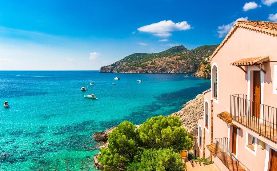 House with sea view on Majorca