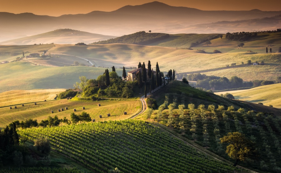 luxury home in Tuscany