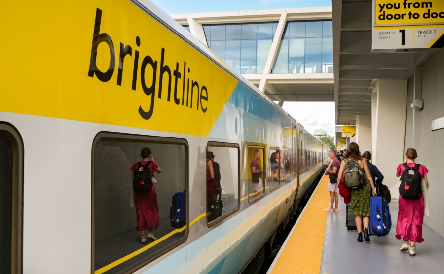 Florida's Brightline train