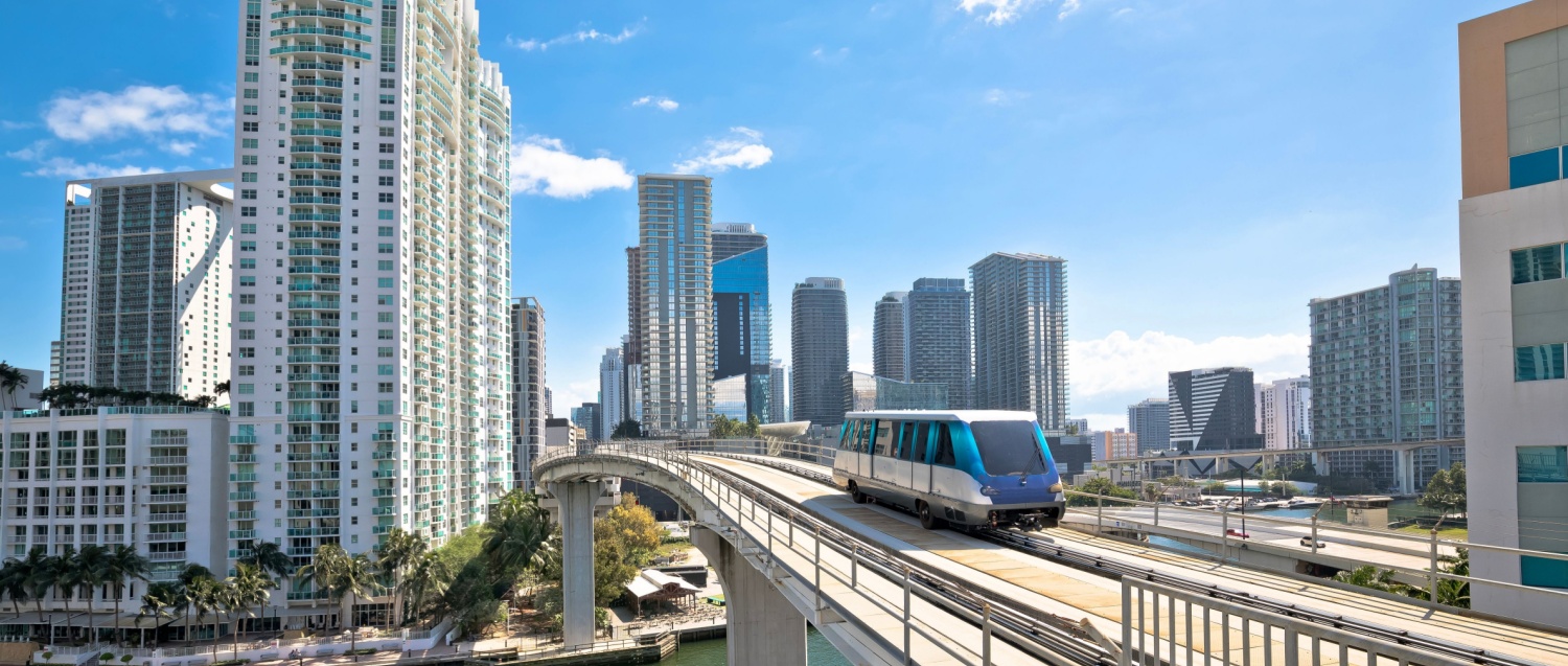 The monorail in Florida