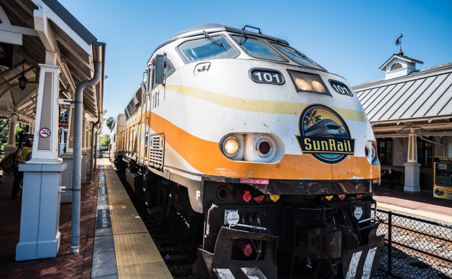 Florida's Sunrail train