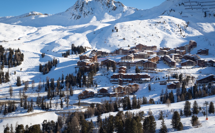 Property on a slope in La Plagne