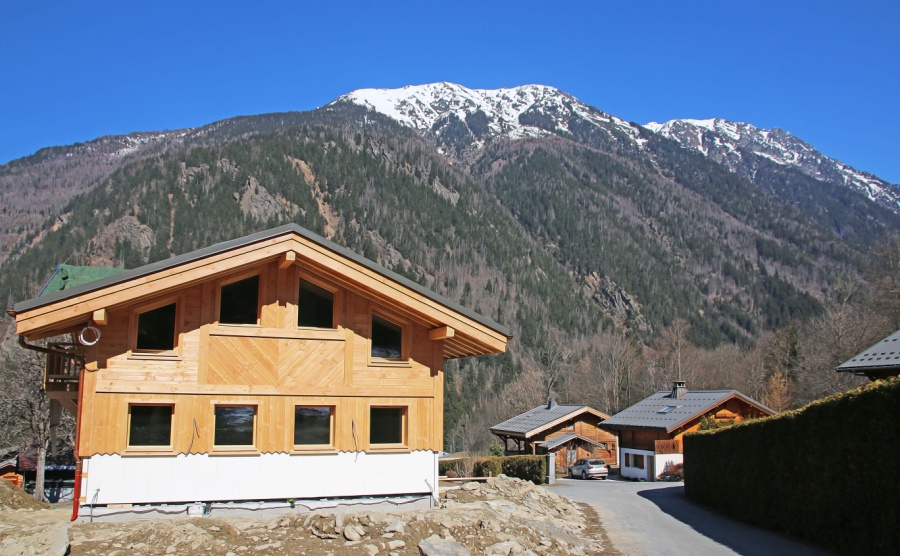 A new build ski chalet