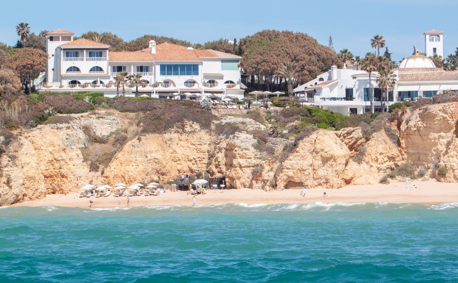 Luxury beachfront villa in Portugal